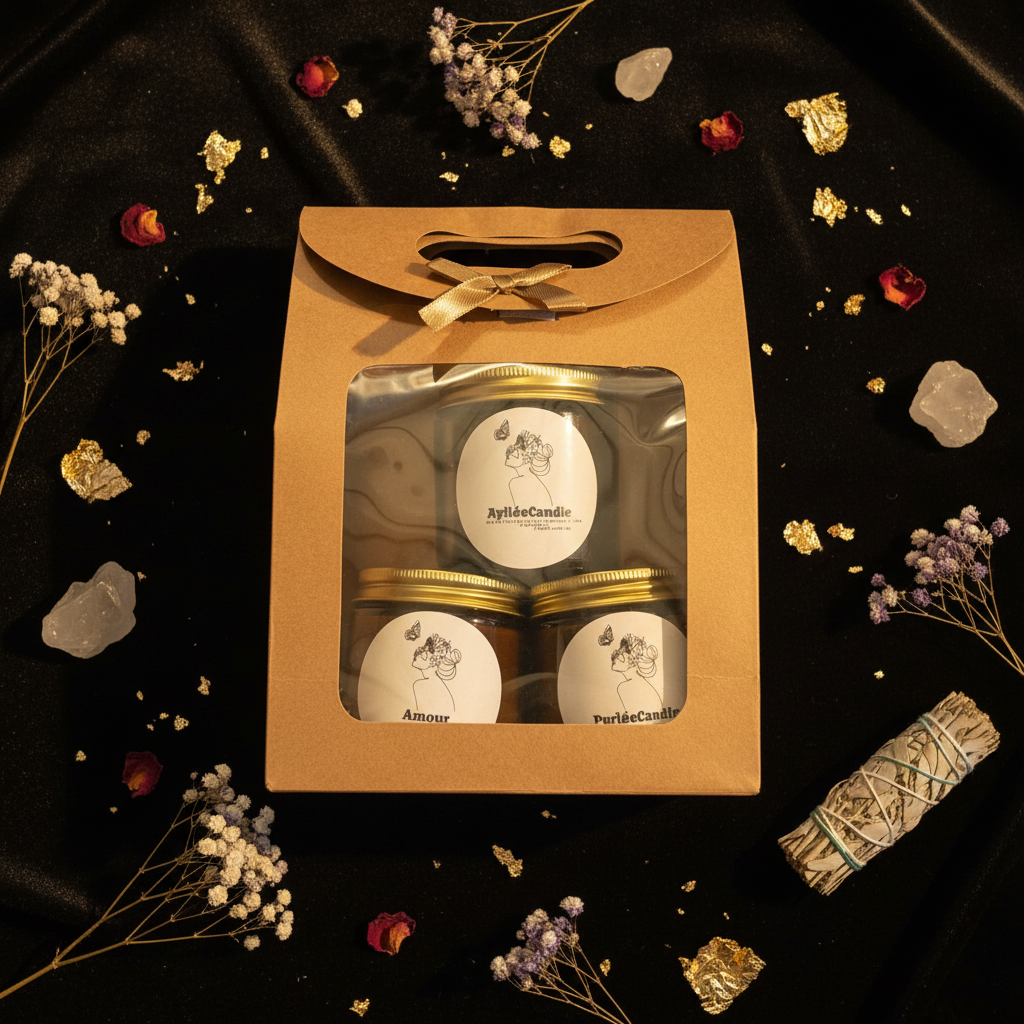 Coffret Trio Magique - flat lay